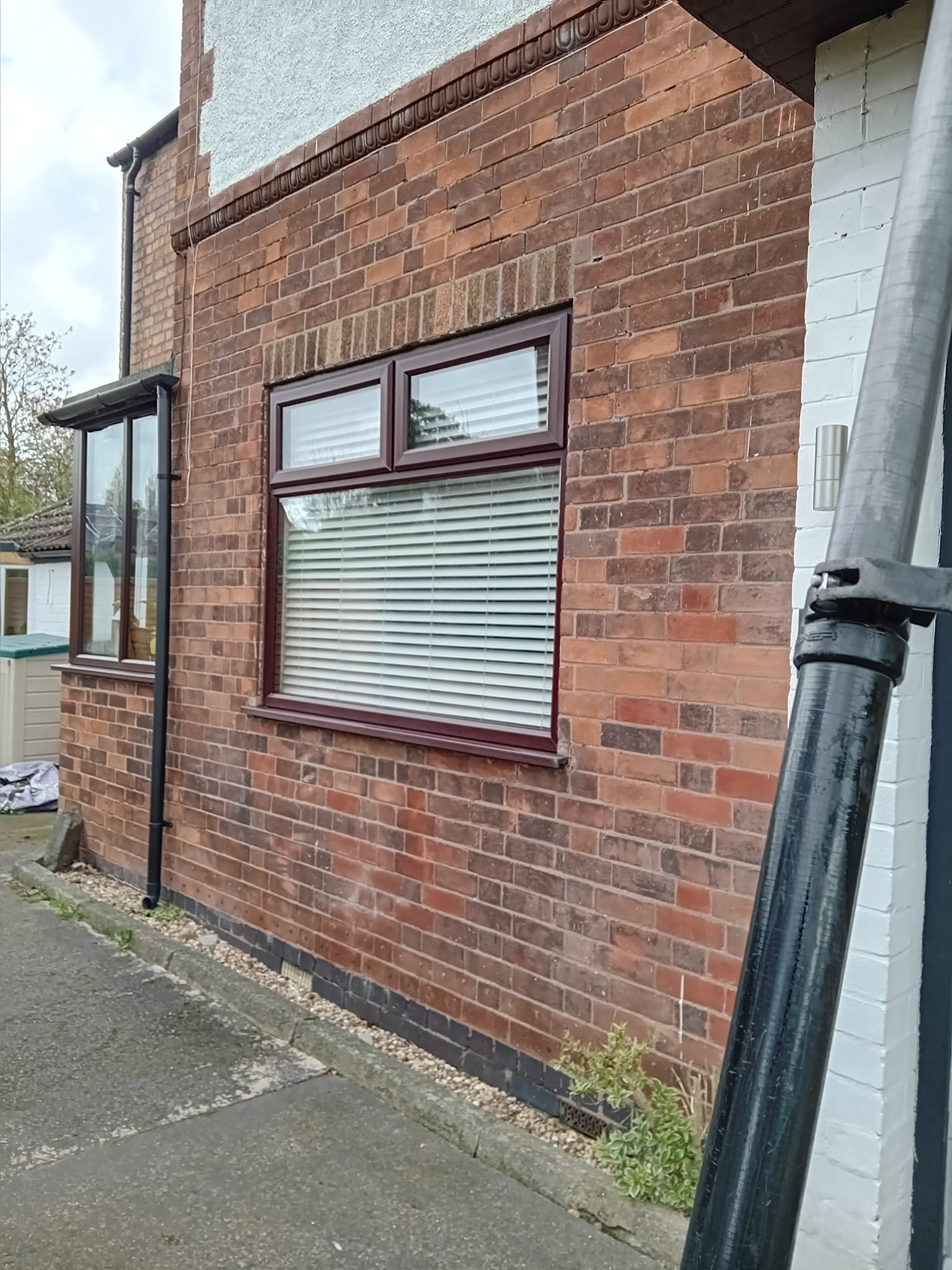 windows cleaned on house